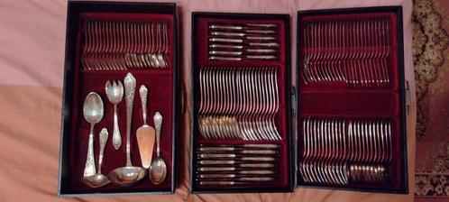 Zilver tafelbestek CMS/100, Huis en Inrichting, Keuken | Bestek, Zo goed als nieuw, Bestekset, Zilver, Ophalen