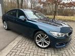 Bmw 418d gran coupé sportline/ automaat/ leder/ xenon/ pdc, Auto's, Automaat, Blauw, Leder, Bedrijf
