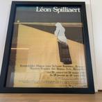 Gesigneerde poster van Leon Spilliaert, Ophalen, Gebruikt, Deurposter of groter, Overige onderwerpen