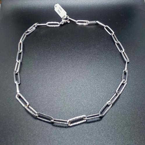 Zilveren armband met strass van Orage, Handtassen en Accessoires, Armbanden, Nieuw, Zilver, Zilver, Met strass, Ophalen of Verzenden