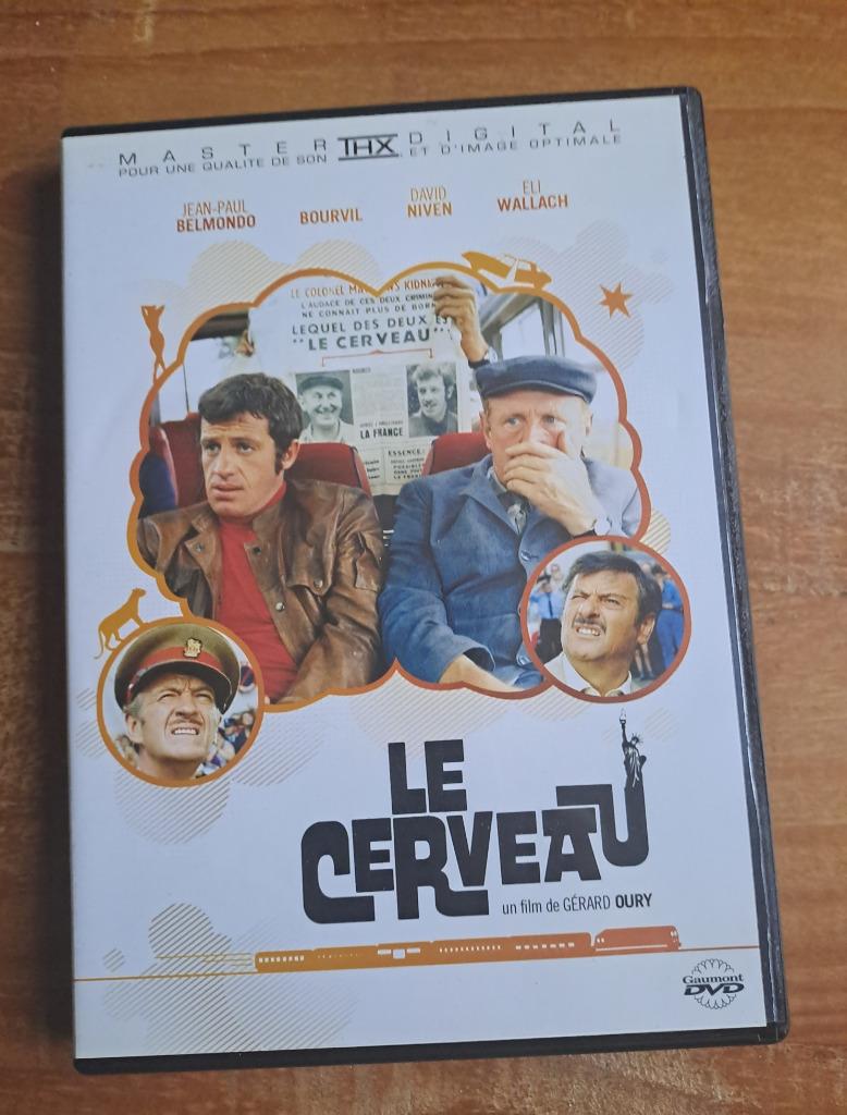 Le cerveau - Gérard Oury - Jean-Paul Belmondo - Bourvil, Enlèvement ou Envoi, Utilisé, Comédie d'action