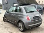 FIAT 500 LOUNGE 0.9 TURBO 2011 122 000KM MARCHAND EXPORT, Auto's, Fiat, Voorwielaandrijving, Euro 5, Beige, Leder