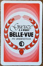 Carte à jouer BELLE-VUE/GUEUZE LAMBIC/PH.VANDENSTOCK, Collections, Enlèvement ou Envoi, Comme neuf, Carte(s) à jouer