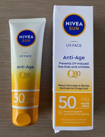 Nivea Sun UV gezicht anti-age & anti-pigmentvlekken SPF50 beschikbaar voor biedingen
