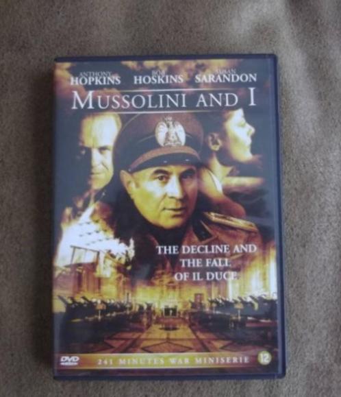 Mussolini and I - 2 DVD's - Oorlogsserie, Cd's en Dvd's, Dvd's | Thrillers en Misdaad, Zo goed als nieuw, Actiethriller, Boxset