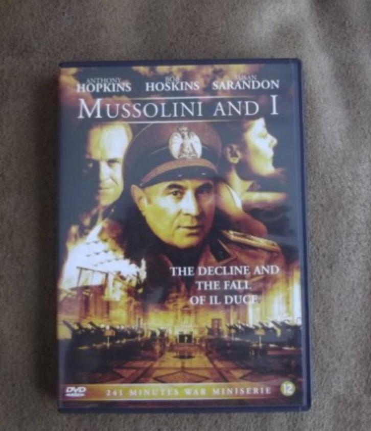 Mussolini and I - 2 DVD's - Oorlogsserie, Cd's en Dvd's, Dvd's | Thrillers en Misdaad, Zo goed als nieuw, Actiethriller, Boxset