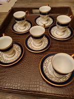 Vintage, 6 tasses, 6 cm de large, avec soucoupes de 12 cm de, Enlèvement