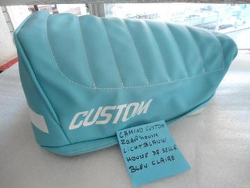 Honda Camino : custom : housse de siège bleu ciel = neuve