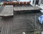 Ligstoelen /Hout /teak, Tuin en Terras, Ophalen, Gebruikt, Teakhout