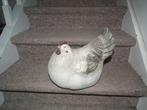 Décoration   "Poule"  (Hauteur 29 cm/ Longueur 26 cm), Envoi, Utilisé