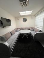 Marokkanse zitbanken + tafel zo goed als nieuw, Enlèvement ou Envoi, Comme neuf, Quatre personnes ou plus