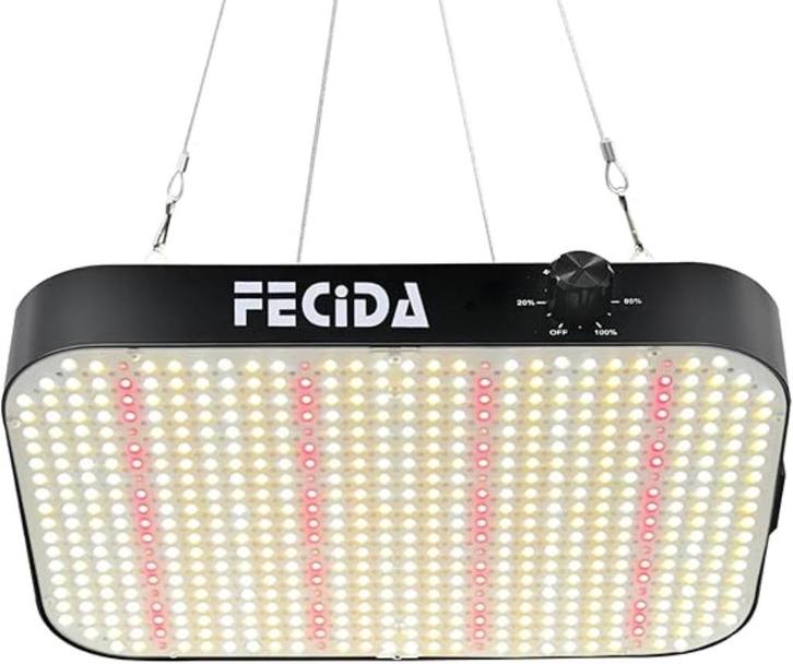 FECiDA Grow Light Kweeklamp SNELLE GRATIS LEVERING, Huis en Inrichting, Lampen | Plafondlampen, Nieuw, Verzenden