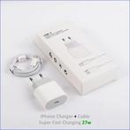 Chargeur Apple iPhone+iPad + Câble 27w - Chargement ultra ra, Apple iPhone, Enlèvement ou Envoi, Neuf