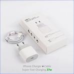 Apple iPhone+iPad Charger + Cable 27w - Super Fast Charging, Telecommunicatie, Mobiele telefoons | Telefoon-opladers, Ophalen of Verzenden