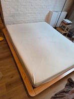Platform bed in Natural Pine. 160x200cm., Ophalen