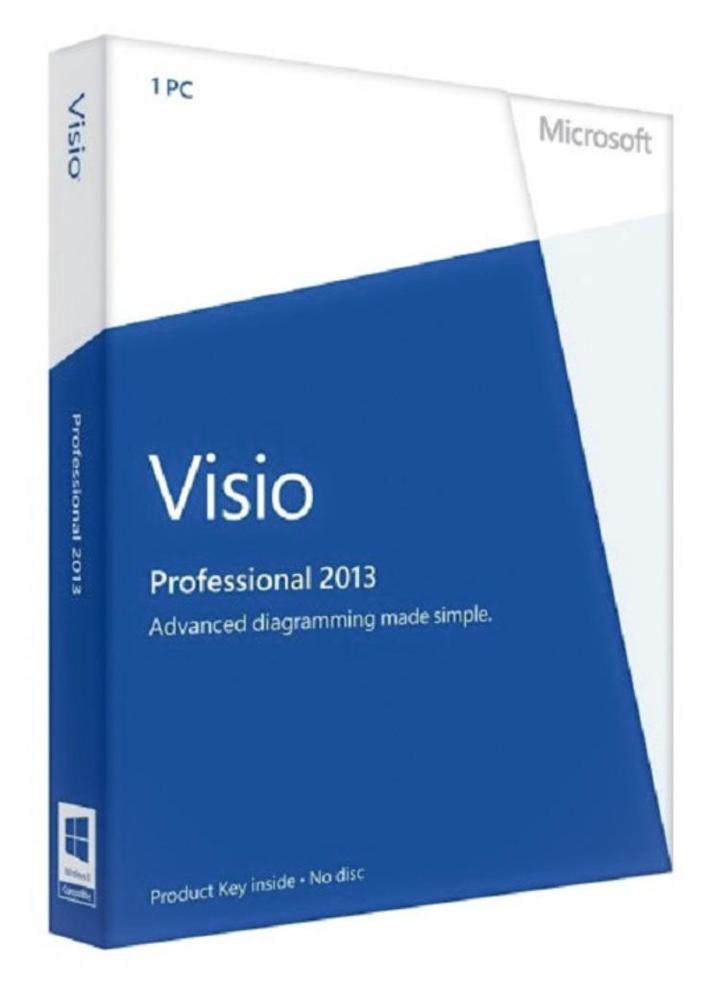 Activeringssleutel met één klik voor Microsoft Visio 2013 Pr, Computers en Software, Office-software, Nieuw, Windows, Ophalen of Verzenden