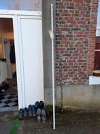 Metalen gordijnroede 2x50 bij na nieuw, Huis en Inrichting, Ophalen of Verzenden