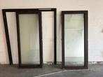 aluminium deur met dubbel glas, Doe-het-zelf en Bouw, Deuren en Vliegenramen, Ophalen, 120 cm of meer, Nieuw, Buitendeur