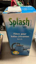 Pompe filtre " Splash " pour piscine, Filtre, Neuf