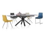 Uitverkoop partij ceramic en glazen eettafels tot -70% op=op, Ophalen, 100 tot 150 cm, Eikenhout, Nieuw