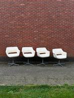 4 vintage 1970’s fauteuils ter restauratie, Huis en Inrichting, Stoelen, Ophalen, Gebruikt