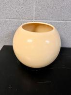 Vase boule jaune - céramique - What’s Vincent Cadeaux, Enlèvement ou Envoi, Comme neuf, Jaune