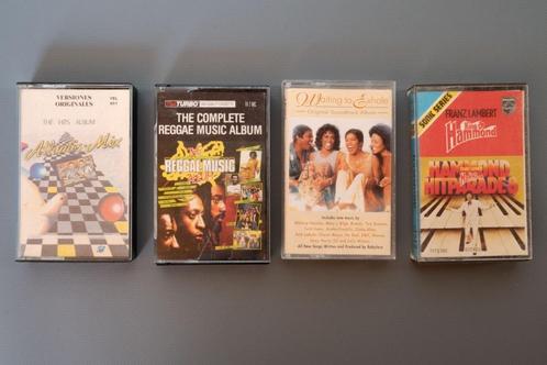 Cassettes 4 stuks, Cd's en Dvd's, Cassettebandjes, Gebruikt, Voorbespeeld, Overige genres, Ophalen of Verzenden