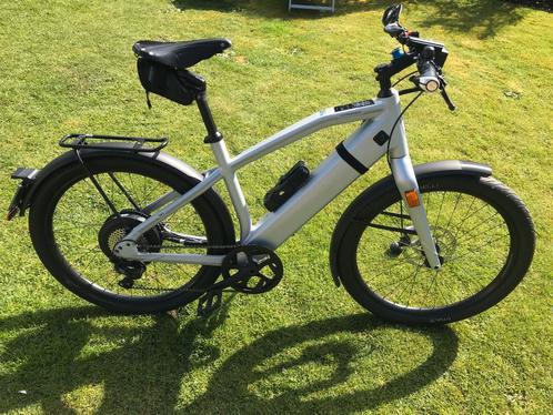 Stromer ST 1 X light grey sport Large 983 wh (18/4/2020), Fietsen en Brommers, Elektrische fietsen, Gebruikt, Stromer, 59 cm of meer
