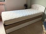 Eenpersoonsbed 90/200 + bureau, Maison & Meubles, 90 cm, Enlèvement, 200 cm, Modern