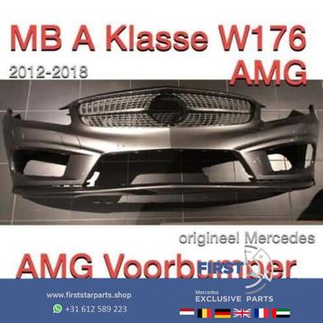 W176 AMG Voorbumper + diamond gril Mercedes A Klasse grijs disponible aux enchères