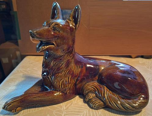 beeld herders hond, Antiek en Kunst, Kunst | Beelden en Houtsnijwerken, Ophalen