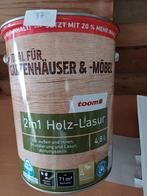4,8  liter  x  4 potten    houtbeschermer, Doe-het-zelf en Bouw, Verf, Beits en Lak, Ophalen, Zo goed als nieuw, Grijs