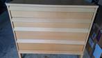 Kast met 4 schuiven, Huis en Inrichting, Kasten | Ladekasten, Ophalen, Gebruikt, 100 tot 150 cm, 50 tot 100 cm