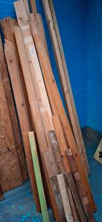 Hout planchetten,palen,paletten, Ophalen, Gebruikt, Planken, Hardhout