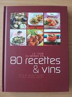 Le tour du monde en 80 recettes en vins, Livres, Livres de cuisine, Autres types, Enlèvement ou Envoi, Collectif, Neuf