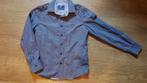 blauw hemd met motief van SCAPA maat 128, Scapa, Overhemd of Blouse, Ophalen of Verzenden, Zo goed als nieuw