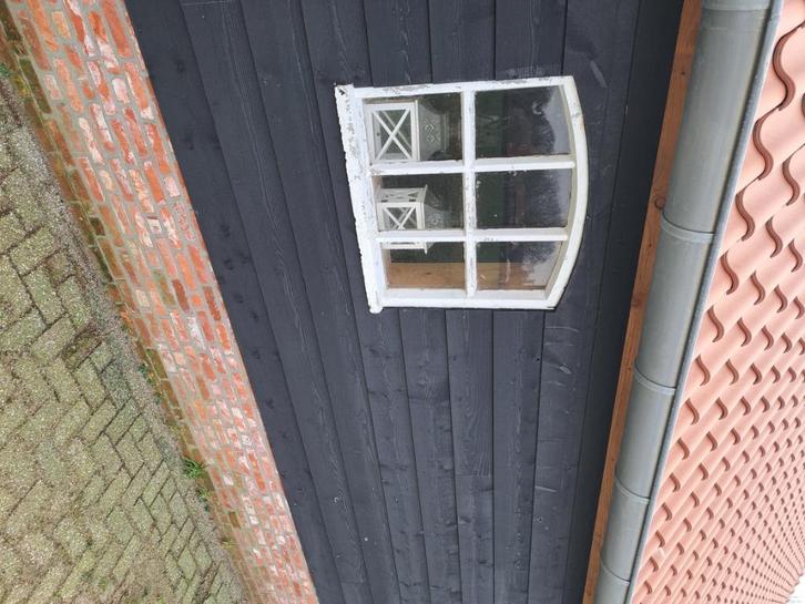 zwart gespoten vuren zweeds rabbat 12mm naar 25mm, Tuin en Terras, Schuttingen, Ophalen