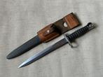 Zwitserse Stgw 57 bajonet - Sturmgewehr 57 met frog, Verzamelen, Ophalen of Verzenden, Landmacht, Mes of Dolk
