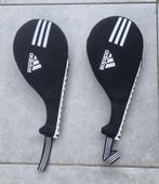 Adidas Double Target Mitt Zwart Medium, Sport en Fitness, Vechtsporten en Zelfverdediging, Ophalen, Gebruikt, Taekwondo, Vechtsportmaterialen