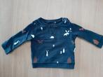 Blauwe trui met dieren - maat 68, Kinderen en Baby's, Babykleding | Maat 68, Truitje of Vestje, JBC, Ophalen of Verzenden, Zo goed als nieuw