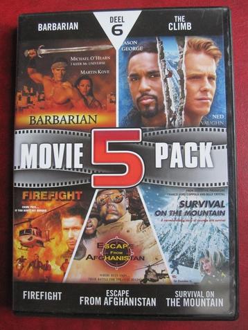 Movie 5 Pack 6 (5 films op 1 DVD) beschikbaar voor biedingen