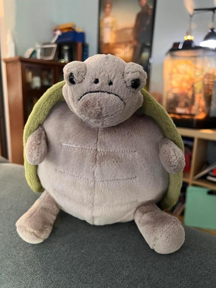 Jellycat Timmy Turtle medium knuffel - Nieuw, Kinderen en Baby's, Speelgoed | Knuffels en Pluche, Nieuw, Overige typen, Verzenden