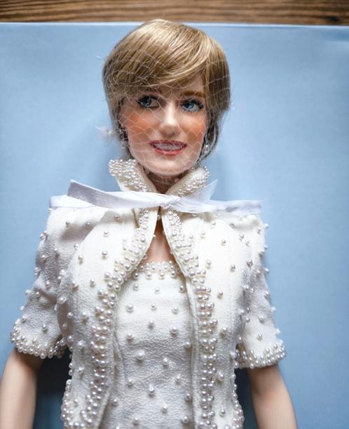 Prinses Diana, prinses van Wales, Franklin Mint., Verzamelen, Poppen, Ophalen of Verzenden