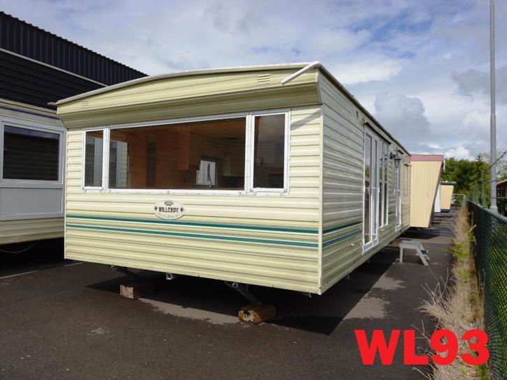 Opknap chalets + stacaravans voor de handige klusser te koop, Caravans en Kamperen, Stacaravans, tot en met 6, Ophalen