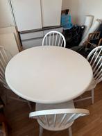 Eettafel +4stoelen GRATIS, Huis en Inrichting, Tafels | Eettafels, Ophalen