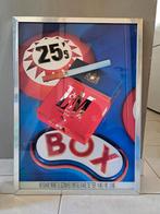 Vintage spiegel reclame kader van L&M 25 box, Verzamelen, Ophalen, Zo goed als nieuw
