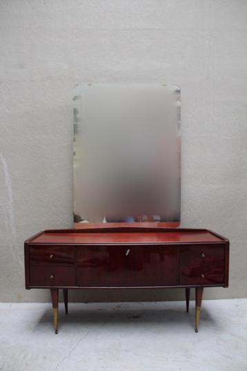 Vintage mahoniehouten kaptafel beschikbaar voor biedingen