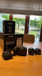 Canon EOS RP avec RF 50mm et RF 28mm, Audio, Tv en Foto, Fotocamera's Digitaal, Ophalen of Verzenden, Gebruikt, Canon