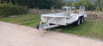 Unieke dieplader aanhangwagen met tot 3100kg laadvermogen! beschikbaar voor biedingen