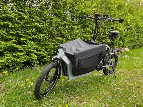 Cargo/bakfiets Bosch Performance CX, riemaandrijving Bj 2021, Fietsen en Brommers, Fietsen | Bakfietsen, Zo goed als nieuw, 2 kinderen